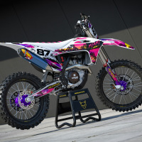 Dirt Bike Graphics for GasGas Mx Bike Miami 1 Promo