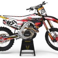 Dirt Bike Graphics for Honda Mx Bike Miami 2