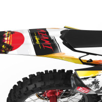 Dirt Bike Graphics for Honda Mx Bike Miami 2 Tail