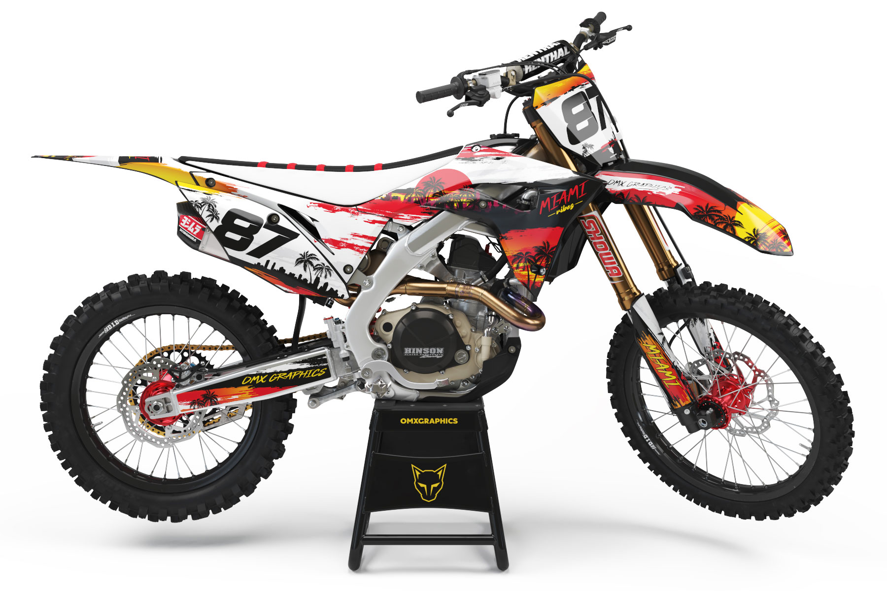 Dirt Bike Graphics for Honda Mx Bike Miami 2 Dirt Bike Graphics for Honda Mx Bike Miami 2