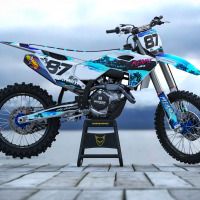 Dirt Bike Graphics for Husqvarna Mx Bike Miami 2 Promo