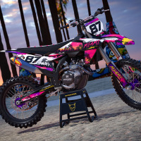 Dirt Bike Graphics for KTM Mx Bike Miami 1 Promo