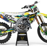 Dirt Bike Graphics for Kawasaki Mx Bike Miami 2