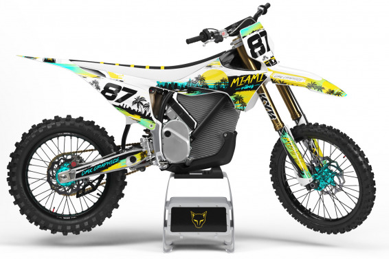 Dirt Bike Graphics for Stark Varg Bike Miami 2