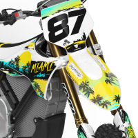Dirt Bike Graphics for Stark Varg Bike Miami 2 Front