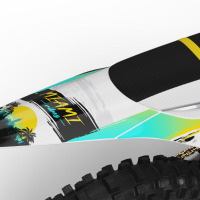 Dirt Bike Graphics for Stark Varg Bike Miami 2 Tail