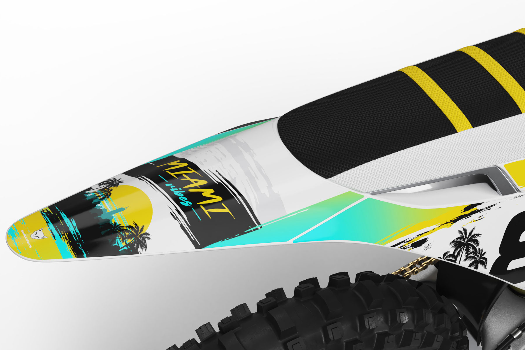 Dirt Bike Graphics for Stark Varg Bike Miami 2 Tail Dirt Bike Graphics for Stark Varg Bike Miami 2 Tail