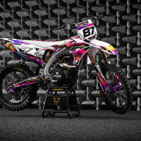 Dirt Bike Graphics for Suzuki Mx Bike Miami Promo