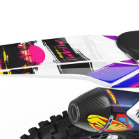 Dirt Bike Graphics for Suzuki Mx Bike Miami Tail