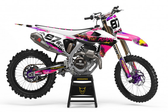 Dirt Bike Graphics for Triumph Mx Bike Miami