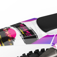 Dirt Bike Graphics for Triumph Mx Bike Miami Tail