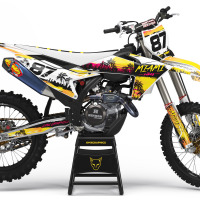 KTM Dirt Bike Graphics Kit Miami 2 for all KTM Bike Models