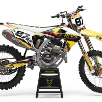 Miami 2 Mx Graphics Kit for Triumph Dirt Bike
