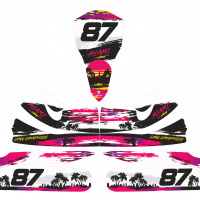 Miami Go Kart Graphics Kit Layout