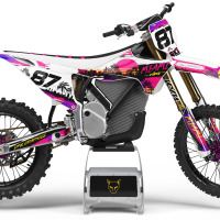 Miami Mx Graphics Kit For Stark Varg Dirt Bike