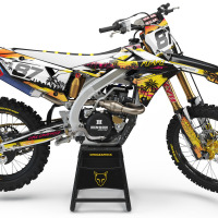 Mx Graphics Kit For Suzuki Dirt Bike Miami 2
